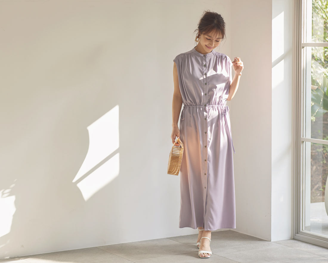 石川理咲子さんが着る春コーデ